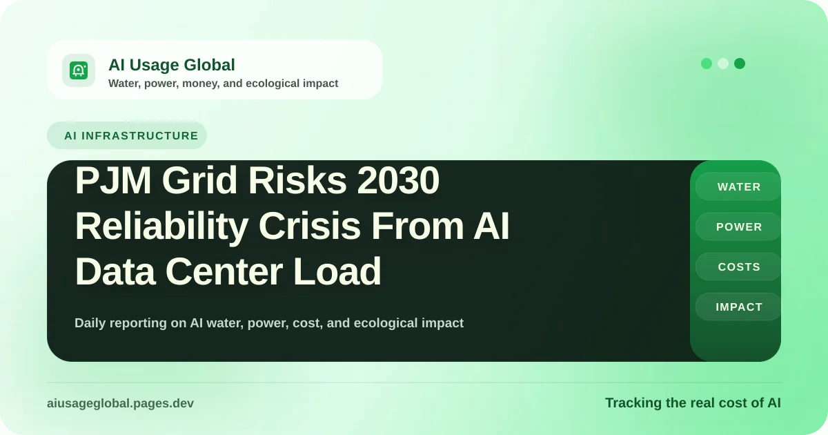 High-voltage transmission lines and regional electrical grid infrastructure serving data center facilities