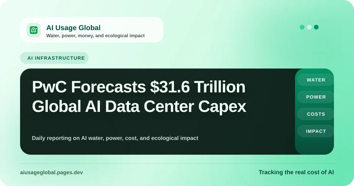 Digital representation of global data center capital expenditure and AI hardware infrastructure