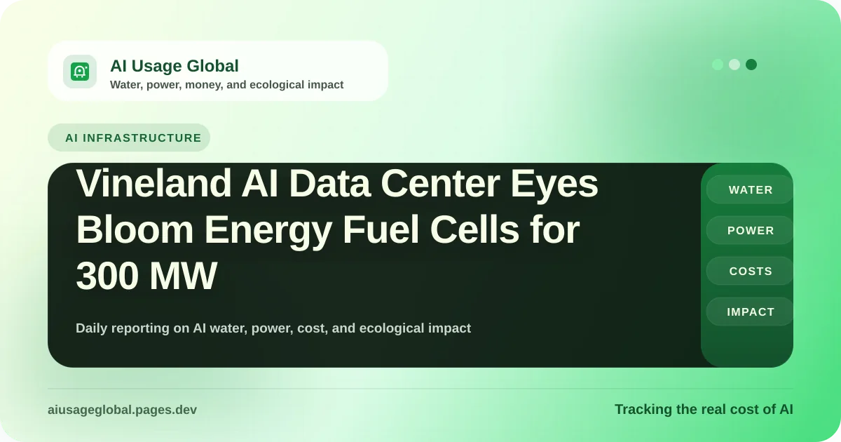 Digital rendering of a hyperscale data center powered by Bloom Energy fuel cells on-site
