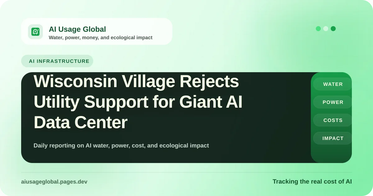 A scenic farmland field representing community resistance to industrial data center infrastructure